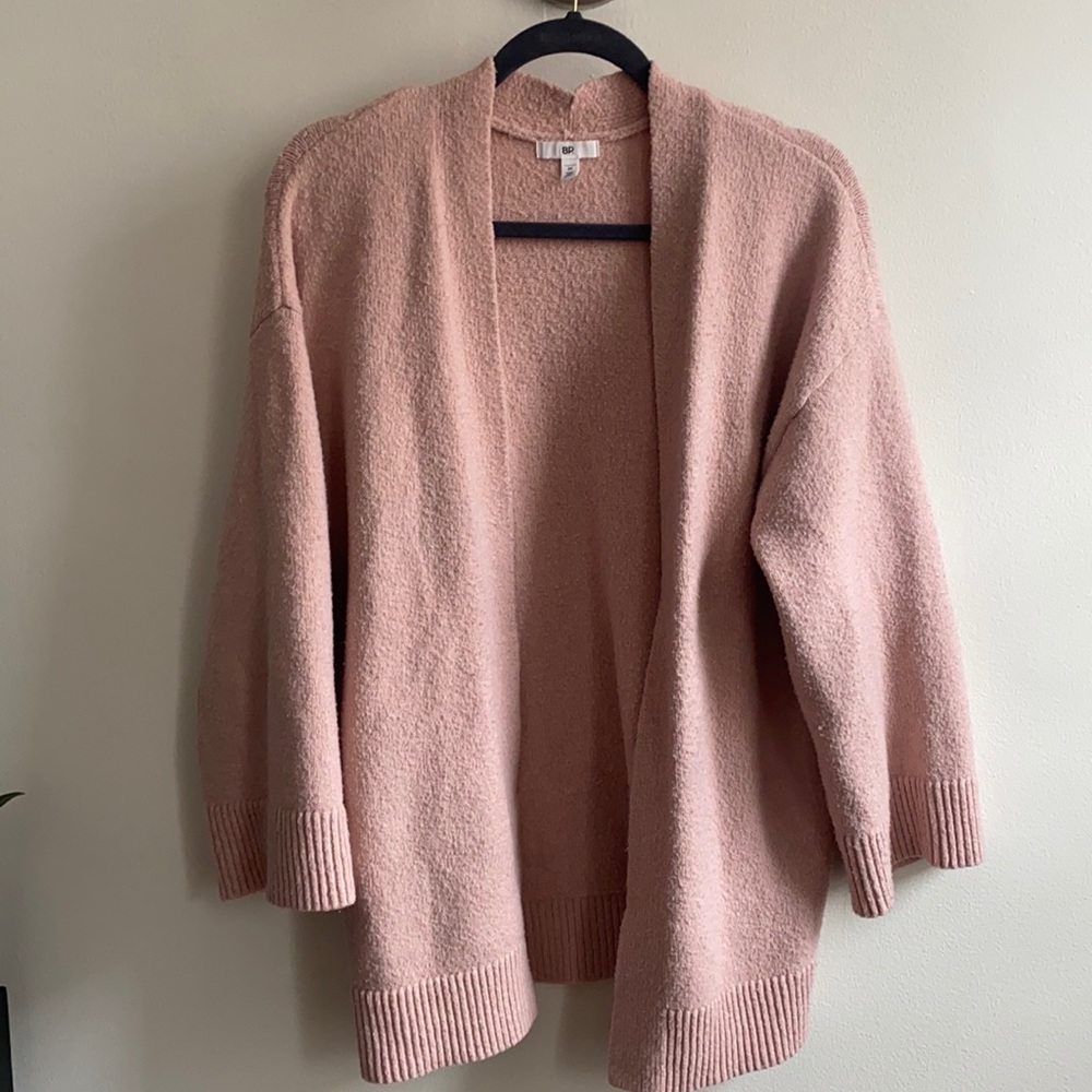 Soft Blush Pink Cardigan